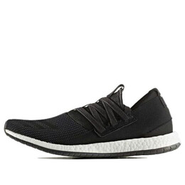 Adidas: Чёрные кроссовки  PureBoost