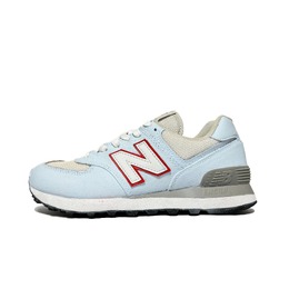 New Balance: Синие кроссовки  574