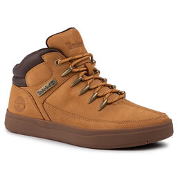 Timberland: Коричневые кроссовки 
