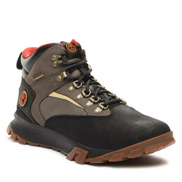 Timberland: Чёрные ботинки 