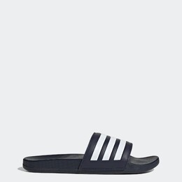 Adidas: Белые шлёпанцы  Adilette