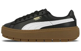 PUMA: Чёрные кроссовки 