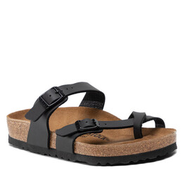 Birkenstock: Чёрные шлёпанцы  Mayari