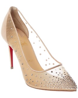 Christian Louboutin: Бежевые туфли 