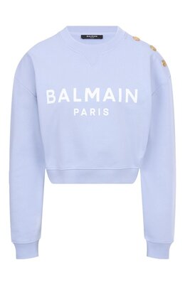 Balmain: Хлопковый свитшот 