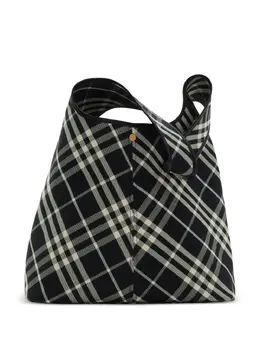 Burberry: Чёрная сумка 