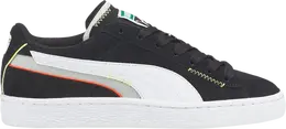PUMA: Чёрные кроссовки  Suede