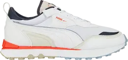 PUMA: Белые кроссовки  Rider