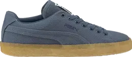 PUMA: Тёмные кроссовки  Suede