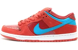 Nike: Зелёные кроссовки  SB Dunk Low