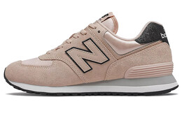 New Balance: Синие кроссовки  574