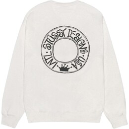 Stussy: Оранжевый свитшот 