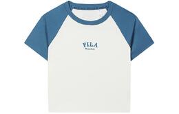 Fila: Белая футболка 