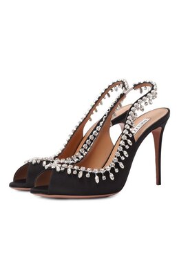 Aquazzura: Чёрные туфли  Temptation