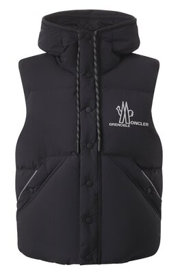 Moncler Grenoble: Чёрный жилет 