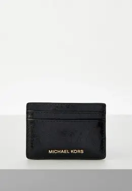 Michael Michael Kors: Чёрный картхолдер 