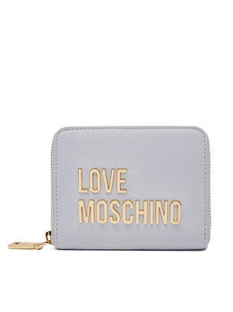 LOVE MOSCHINO: Голубой кошелёк 