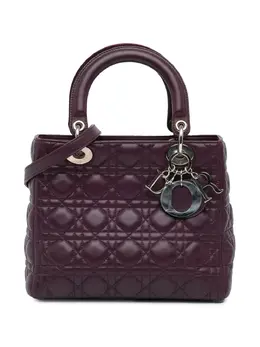 Christian Dior Pre-Owned: Фиолетовая сумка 