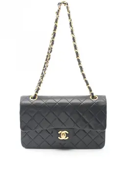 CHANEL Pre-Owned: Чёрная сумка 