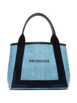 Balenciaga Pre-Owned: Голубая сумка-шоппер 