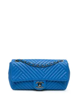 CHANEL Pre-Owned: Голубая сумка 
