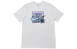 Nike: Белая футболка 
