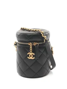 CHANEL Pre-Owned: Чёрная сумка 
