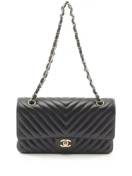 CHANEL Pre-Owned: Чёрная сумка 