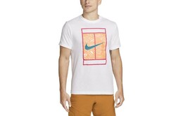 Nike: Белая футболка 