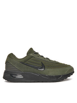 Nike: Зелёные кроссовки  Air Max