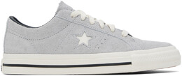 Converse: Серые кеды  One Star Pro