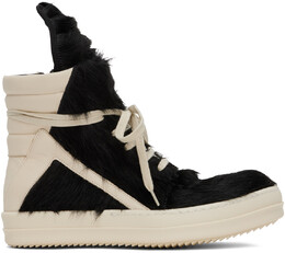 Rick Owens: Чёрные кроссовки  Geobasket