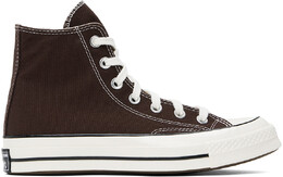 Converse: Коричневые кеды  Chuck 70