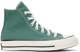 Converse: Зелёные кеды  Chuck 70