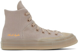 Converse: Серые кеды  Chuck 70