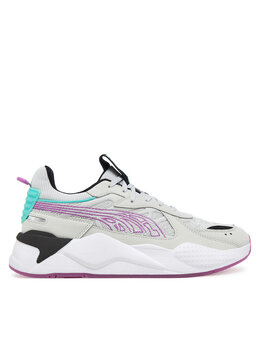 PUMA: Серые кроссовки  RS-X