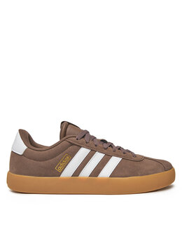 Adidas: Коричневые кроссовки 