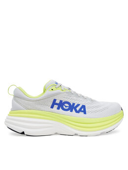 HOKA: Серые кроссовки 