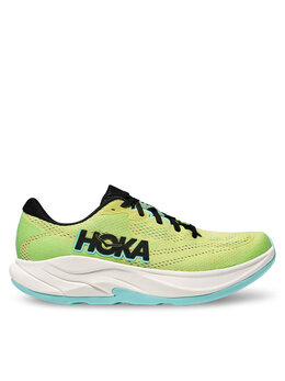 HOKA: Жёлтые кроссовки 