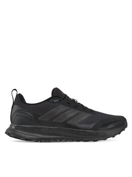 Adidas: Чёрные кроссовки 