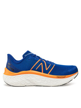 New Balance: Синие кроссовки 
