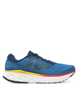 New Balance: Синие кроссовки 