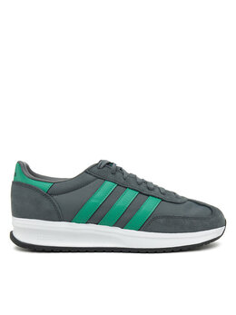 Adidas: Серые кроссовки 
