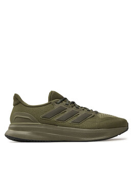 Adidas: Зелёные кроссовки 
