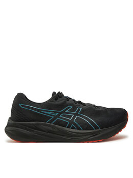 Asics: Чёрные кроссовки  Gel-Pulse