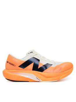 New Balance: Оранжевые кроссовки  FuelCell