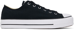 Converse: Чёрные кроссовки  Chuck Taylor All Star Lift