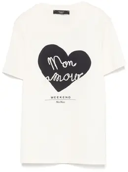 Weekend Max Mara: Светлая футболка 