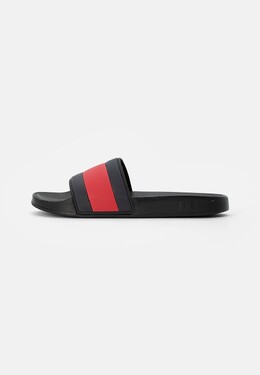 Tommy Hilfiger: Чёрные шлёпанцы 