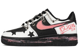 Nike: Чёрные кроссовки  Air Force 1 Low